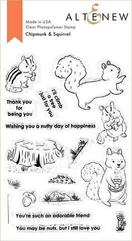 Chipmunk & Squirrel Stamp Set
