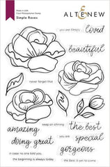 Simple Roses Stamp Set - RETIRING