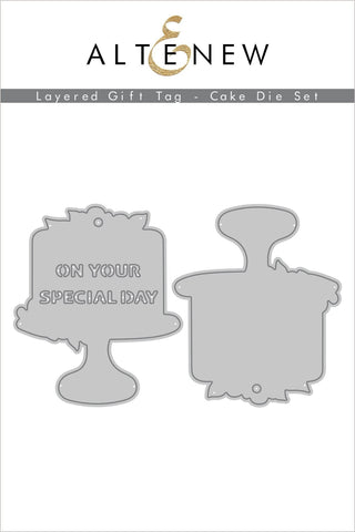 Layered Gift Tag - Cake Die Set - RETIRING