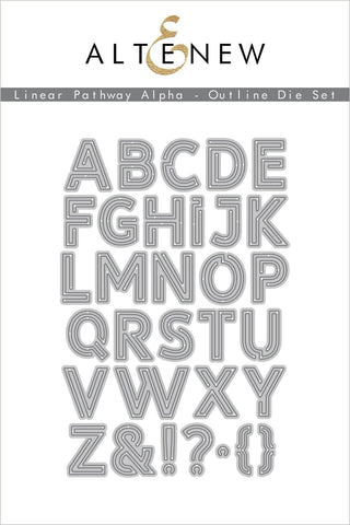 Linear Pathway Alpha - Outline Die Set