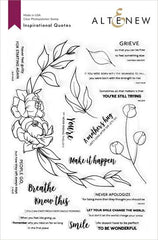 Inspirational Quotes Stamp Set