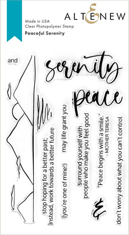 Peaceful Serenity Stamp Set - RETIRING