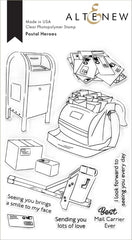 Postal Heroes Stamp Set - RETIRING