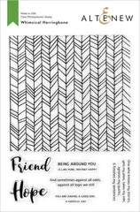 Whimsical Herringbone Stamp Set
