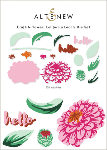 Craft-A-Flower: California Giants Layering Die Set