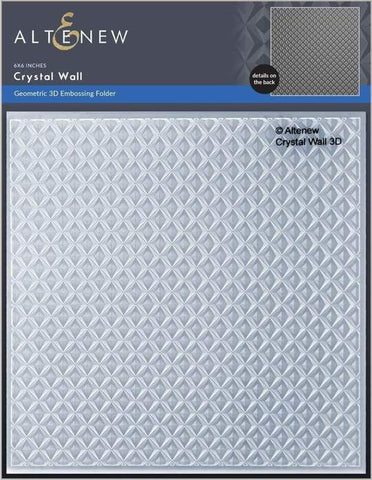 Crystal Wall 3D Embossing Folder
