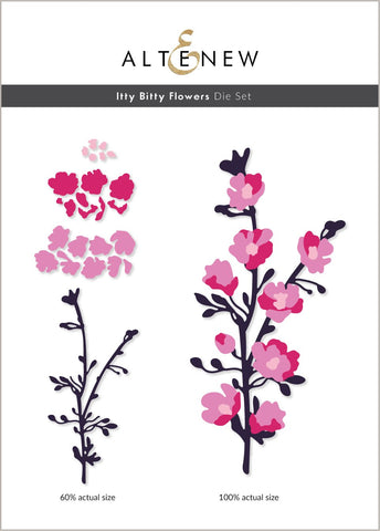 Ensemble de matrices de découpe Itty Bitty Flowers