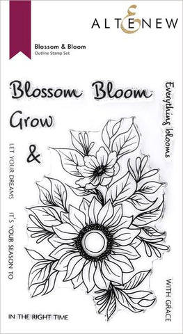 Ensemble de tampons Blossom &amp; Bloom