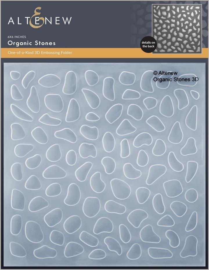 Organic Stones 3D Embossing Folder