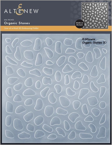 Organic Stones 3D Embossing Folder
