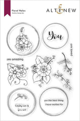 Floral Halos Stamp Set