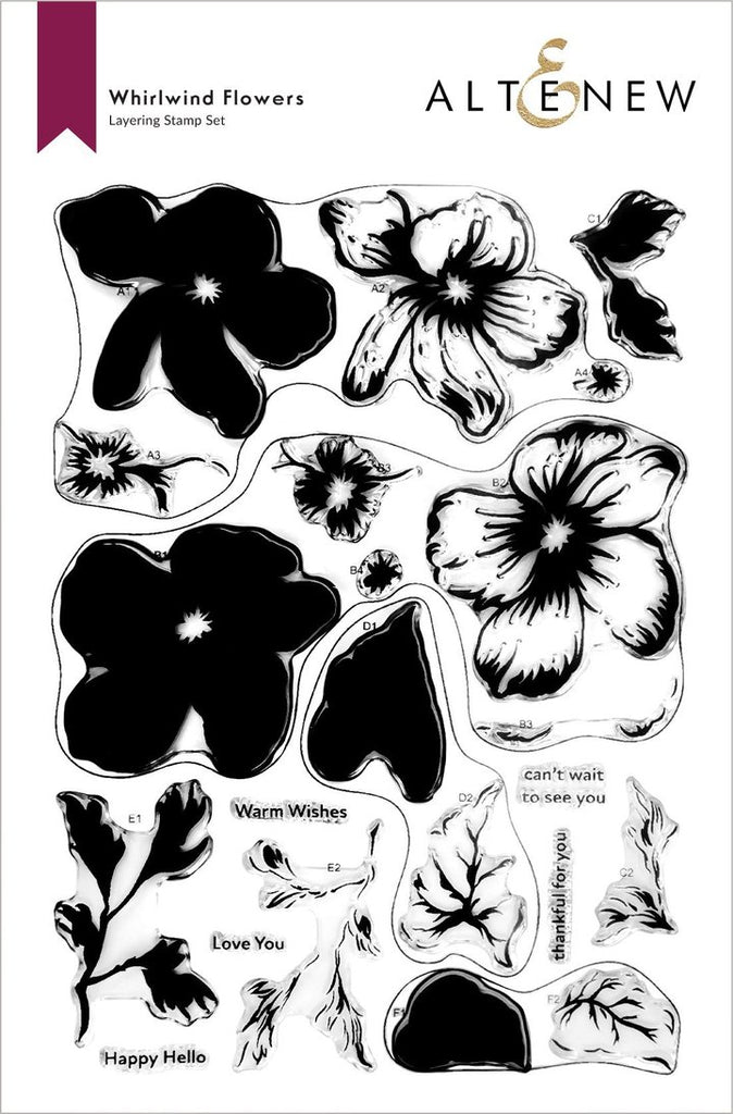 Whirlwind Flowers Stamp Set