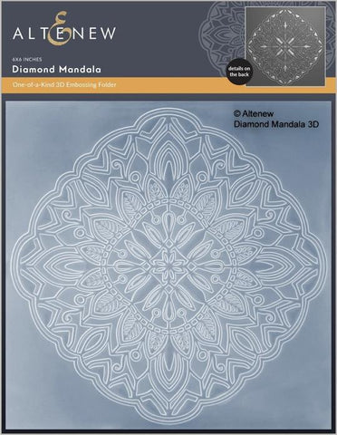 Dossier de gaufrage 3D Diamond Mandala