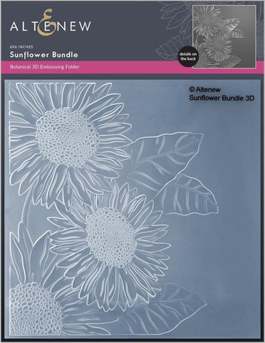 Sunflower Bundle 3D Embossing Folder