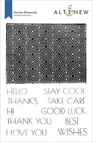 Illusion Diamonds Stamp Set