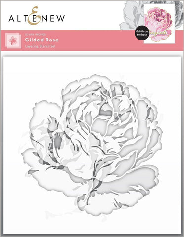 Gilded Rose Layering Stencil Set (3 in 1)