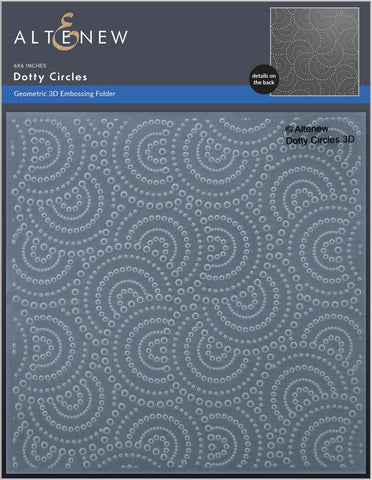 Dotty Circles 3D Embossing Folder