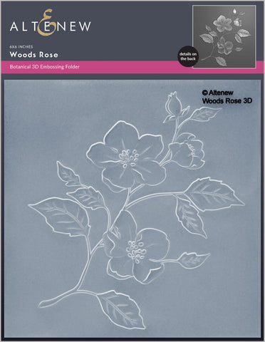 Dossier de gaufrage 3D Woods Rose