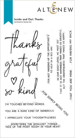 Inside and Out: Thanks Stamp Set
