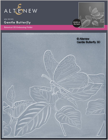Gentle Butterfly 3D Embossing Folder