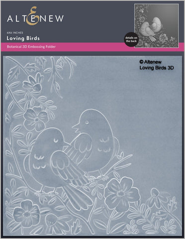 Dossier de gaufrage 3D Loving Birds