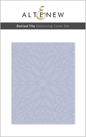 Dotted Tile Debossing Cover Die