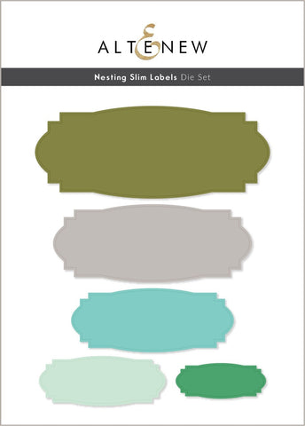 Nesting Slim Labels Die Set