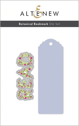 Botanical Bookmark Die Set