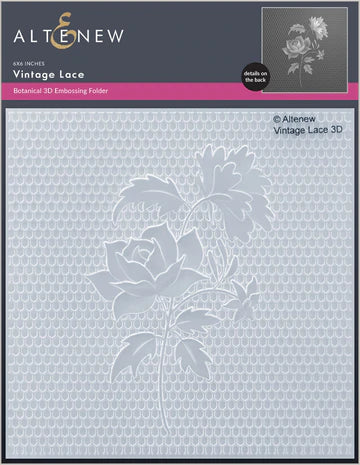 Vintage Lace 3D Embossing Folder