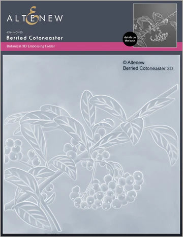 Berried Cotoneaster 3D Embossing Folder