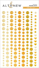 Fall Harvest Enamel Dots