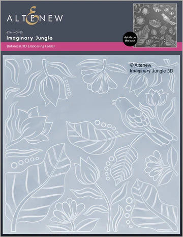 Imaginary Jungle 3D Embossing Folder