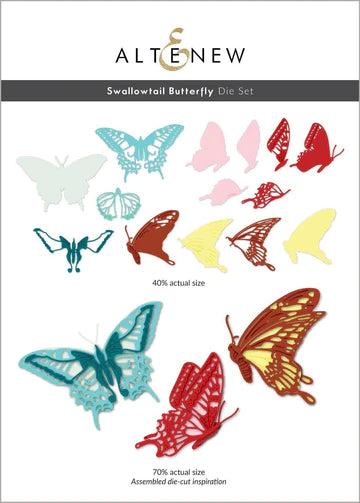 Swallowtail Butterfly Die Set