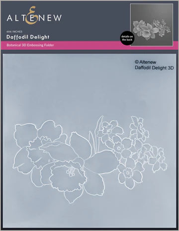 Dossier de gaufrage 3D Daffodil Delight