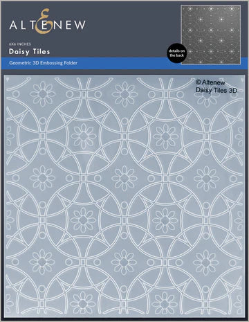 Dossier de gaufrage 3D Daisy Tiles