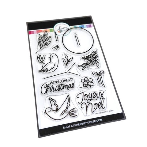 Adorning Doves Stamp Set