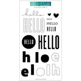 All The Hellos Stamp Set