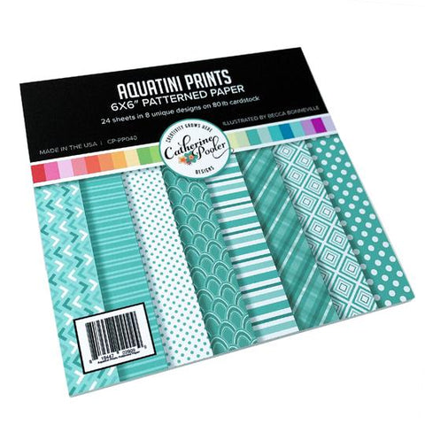 Aquatini Prints Patterned Paper