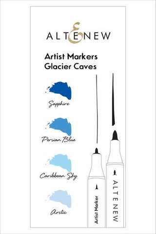 Artist Markers Glacier Caves