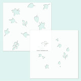 Autumn Hues Turnabout Stencils 6x6 2 pack