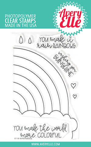 Rainbow Clear Stamps