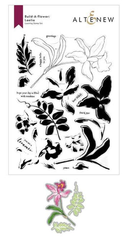 Build-A-Flower: Laelia Layering Stamp & Die Set