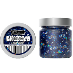 Holiday Blue Glitter Glaze*