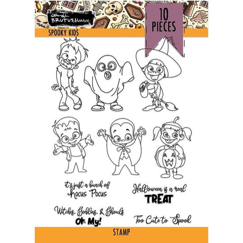 Spooky Kids | 6x8 Stamp Set