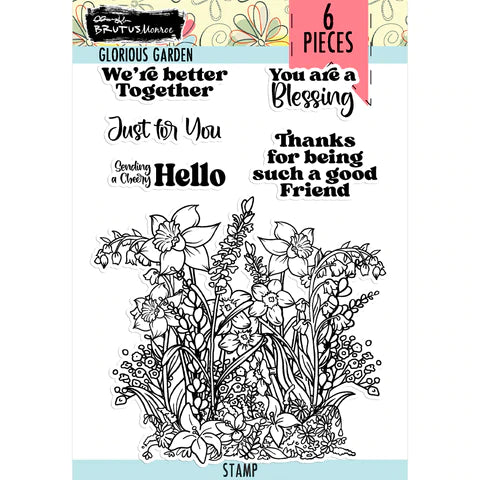 Glorious Garden 6x8 Stamp Set