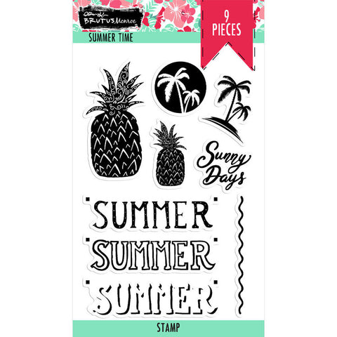 Summer Time 4x6 Stamp Set