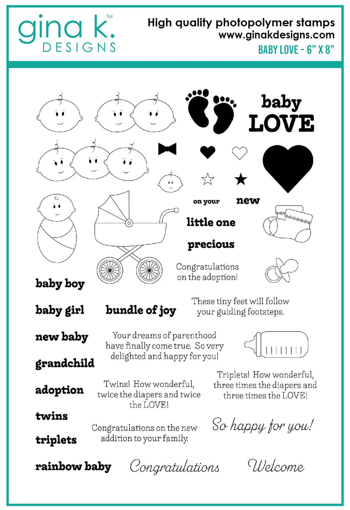 Baby Love Stamp Set