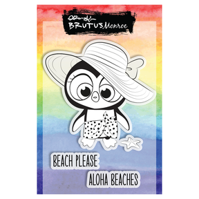Beached Penguin Stamp Set
