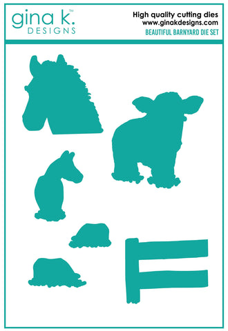 Beautiful Barnyard Die Set - RETIRING