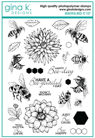 Beautiful Bees Stamp Set